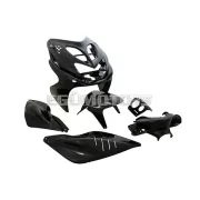 STR8 idom- és világításkészlet fekete, Yamaha Aerox 2013-ig