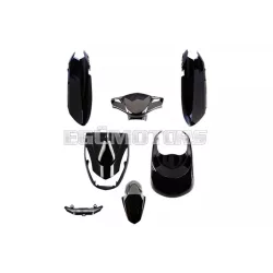 STR8 idomkészlet 6 darab, metál fekete, Peugeot Kisbee