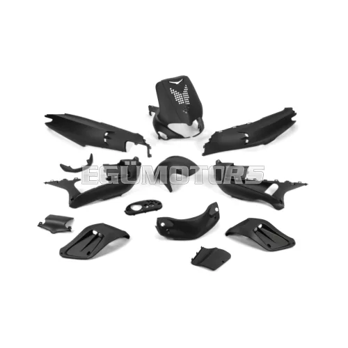 STR8 idomkészlet 15 darab, matt fekete, Gilera Runner 2005-ig