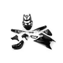 STR8 idomkészlet 11 darab, fekete,  Aprilia SR50 2010-ig