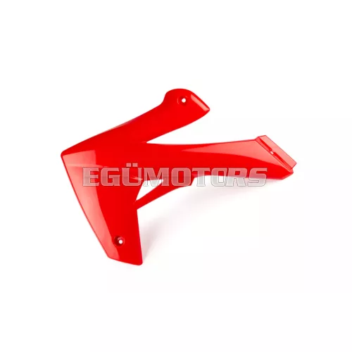 STR8 első oldalidom bal, piros, Rieju MRT (2009-2021)