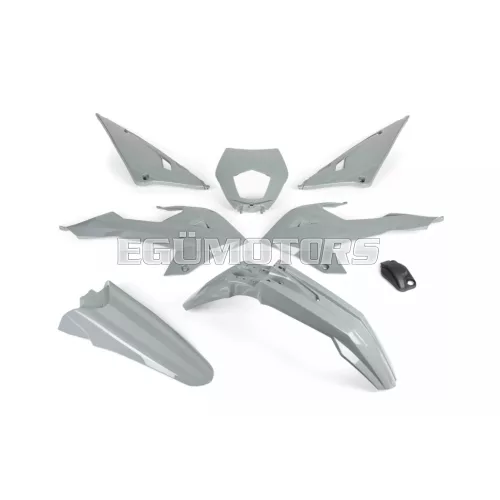 STR8 műanyag készlet 8 darab, Nardo szürke, Rieju MRT 2022-től