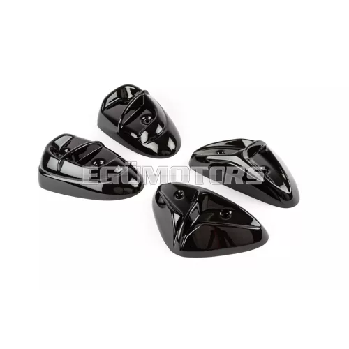 STR8 ütközőpárnák (4 db) fekete, MBK Stunt / Yamaha Slider