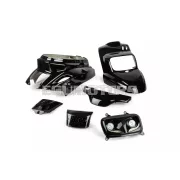 STR8 idomkészlet első és hátsó világítással, fekete, Yamaha BW's 2004-től