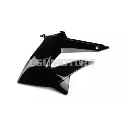   STR8 első oldalidom bal, fekete, Derbi DRD X-Treme (2011-2017)