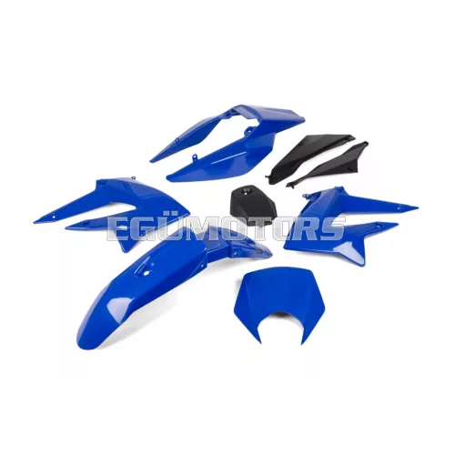 STR8 idomkészlet 8 darab, kék, Derbi DRD X-Treme (2011-2017)