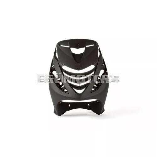 STR8 első idom matt fekete, Piaggio ZIP SP2