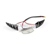 STR8 LED világítás első légbeömlőhöz kék, Piaggio Zip SP2